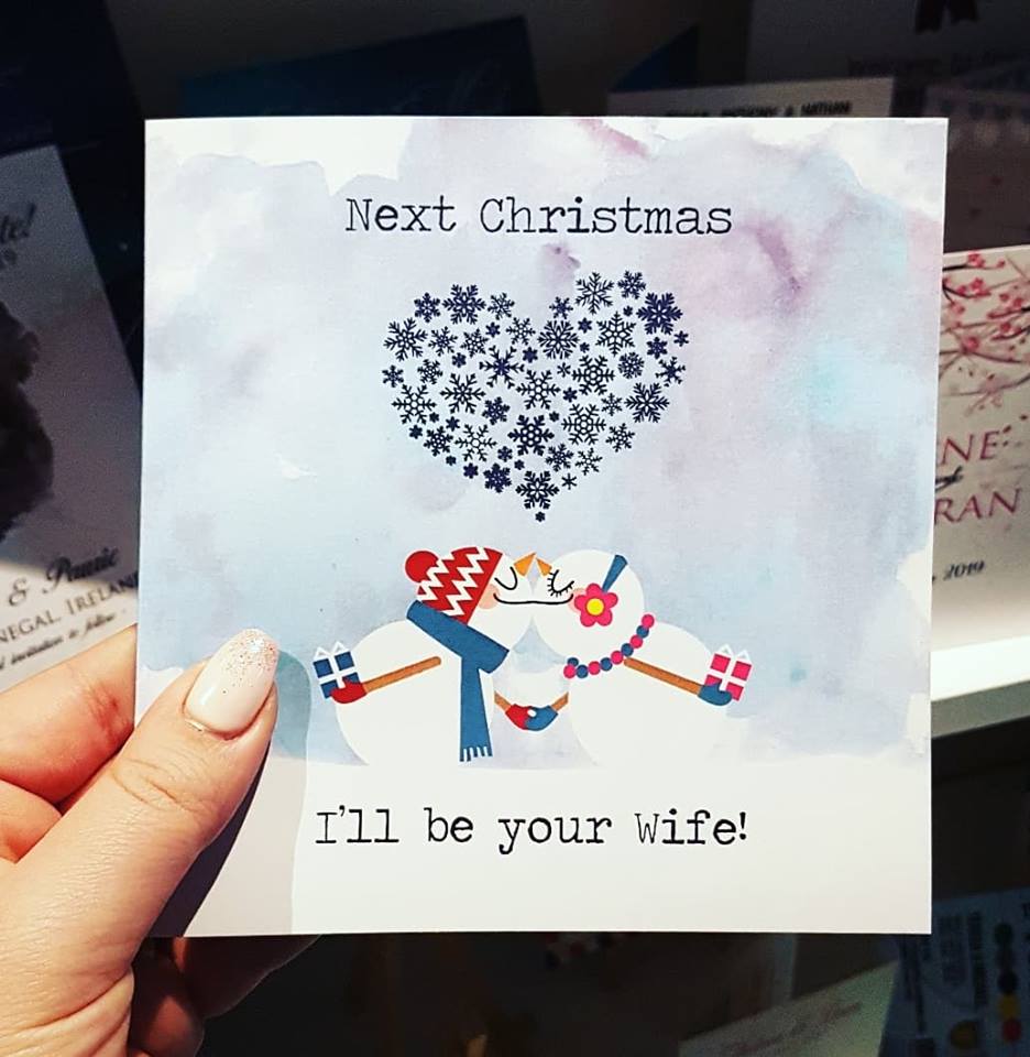 Next Christmas you'll be my Husband