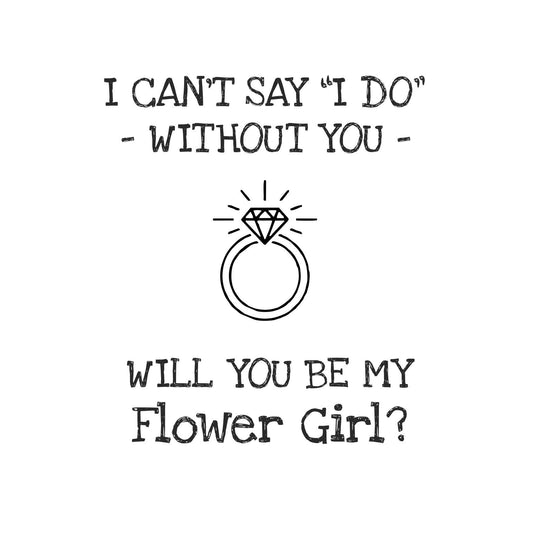 Will you Be my Flower Girl - Ring