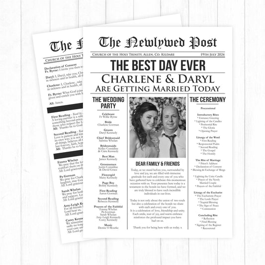 Wedding Newspaper