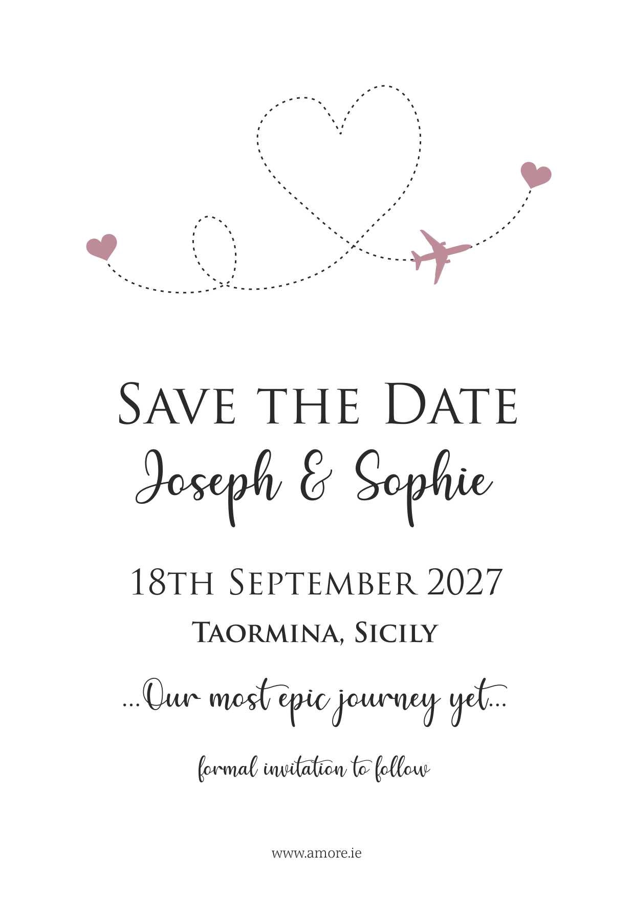 Save The Date- Travel 2