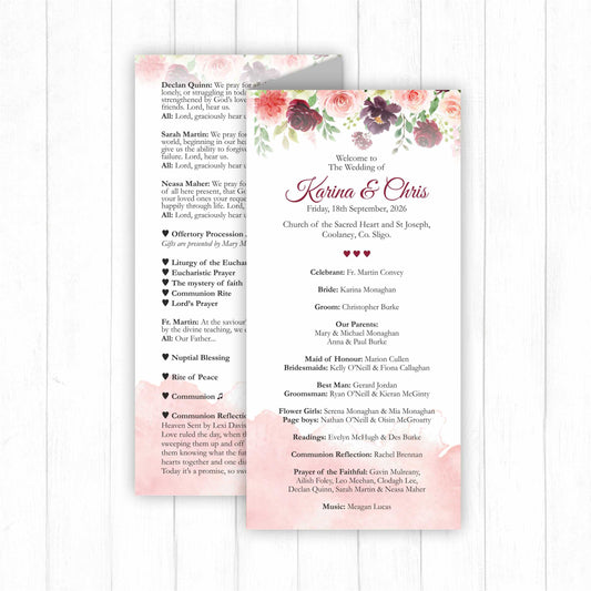 Autumn Blooms Booklet
