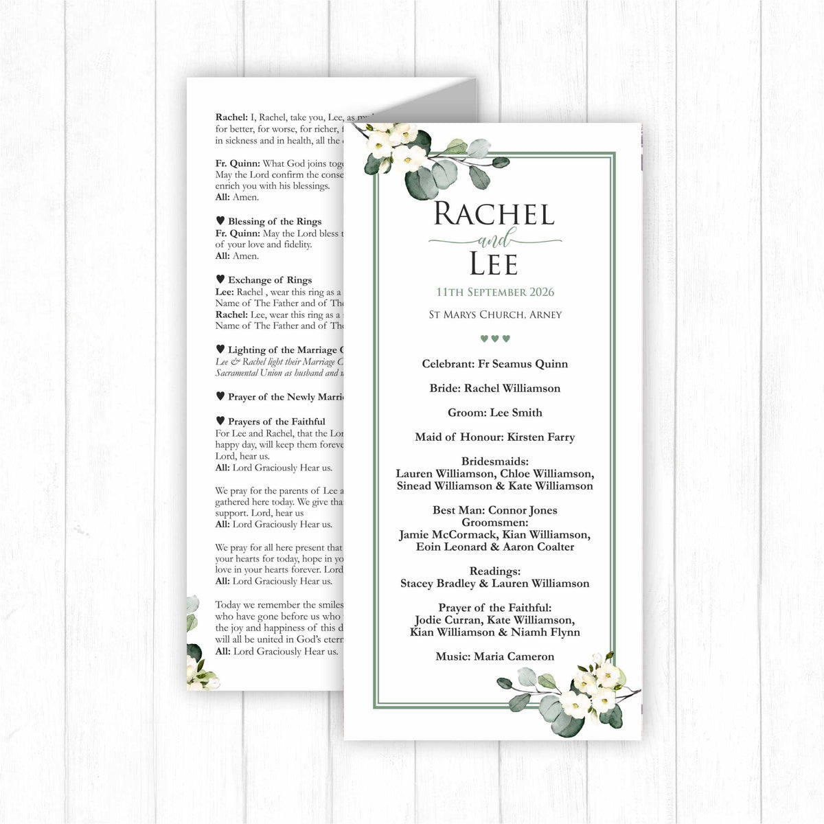 Eucalyptus Love Booklet