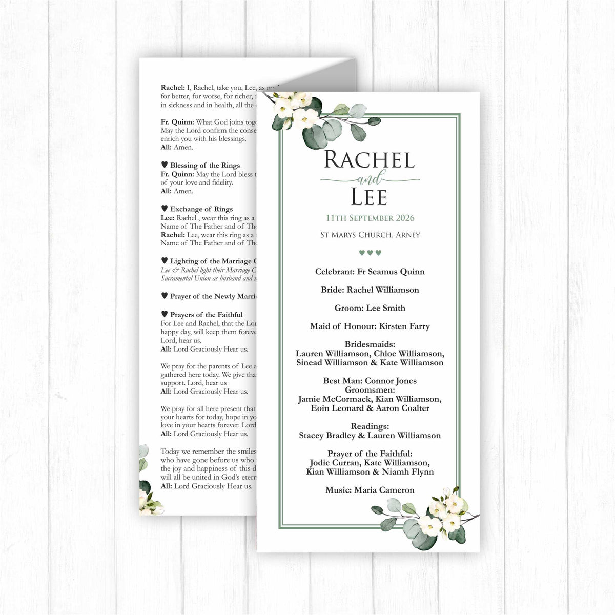 Eucalyptus Love Booklet
