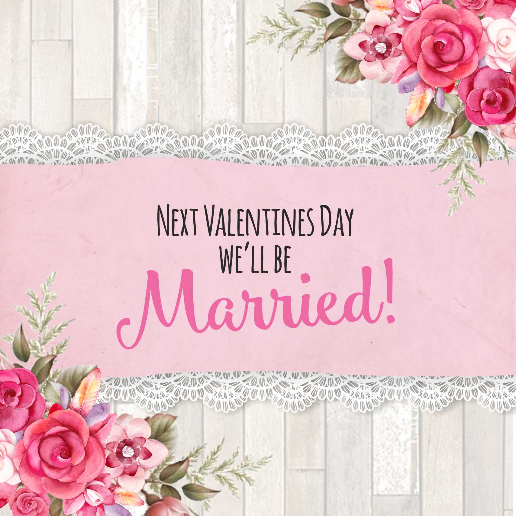 Next Valentines... - invitations by Amore Wedding Stationery